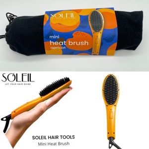 Soleil Apricot Mini Heat Brush - NWT